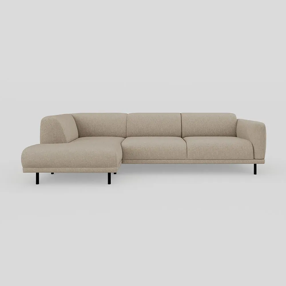 3-Seater Chaise Sofa RHF - Natural, Broadweave image