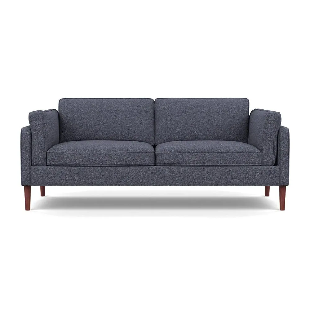 3-Seater Sofa - Blue, Loop Boucle