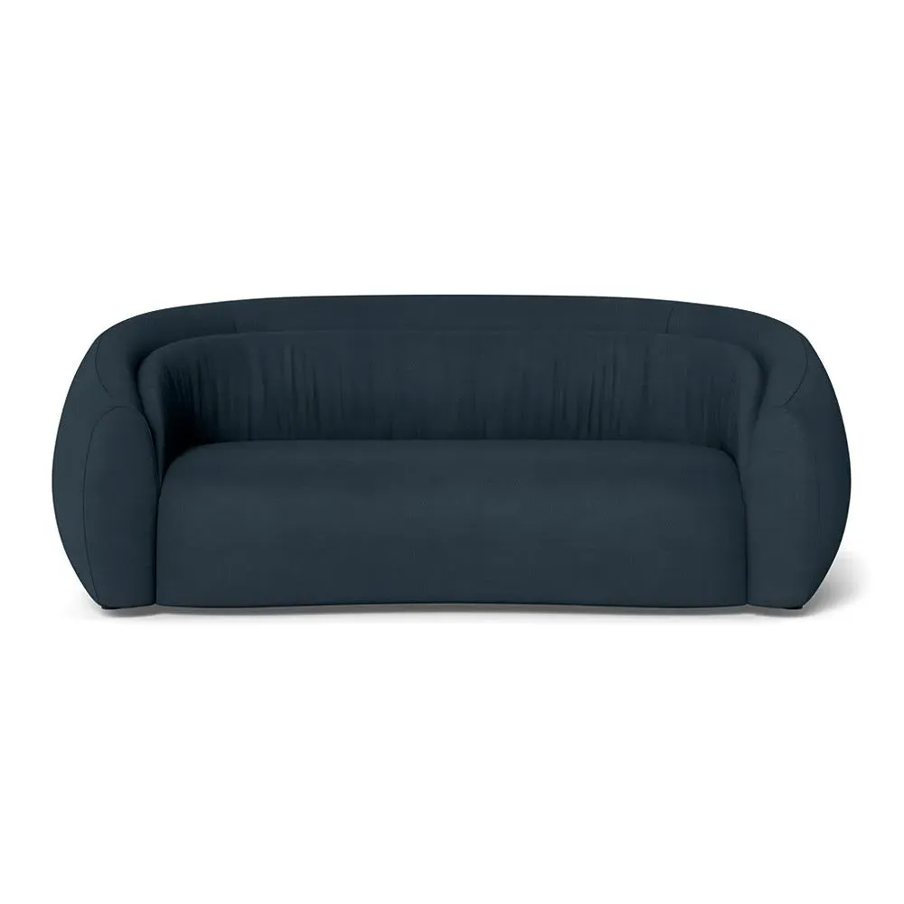3-Seater Sofa - Blue, Siena Cotton image