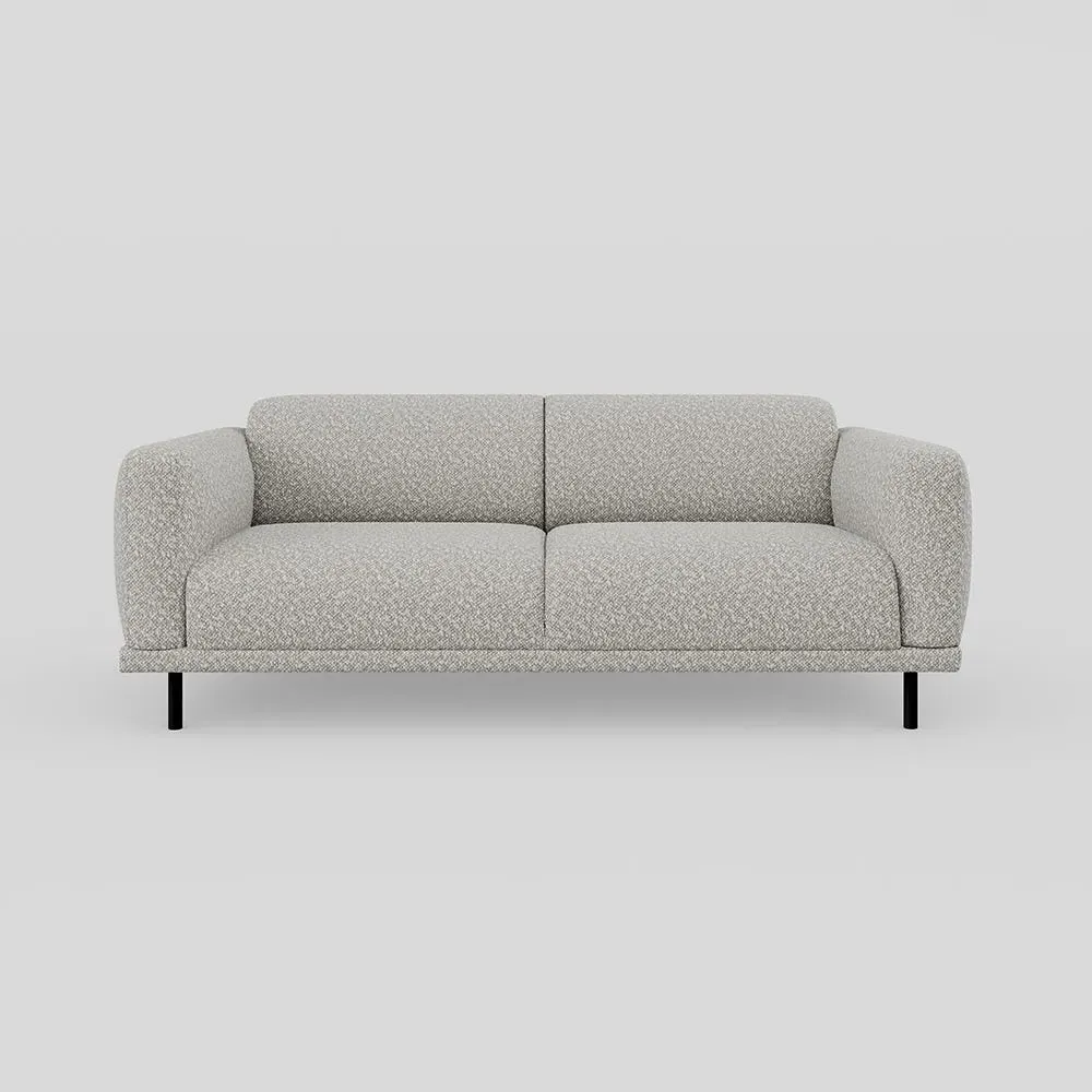 3-Seater Sofa - Cream, Boucle