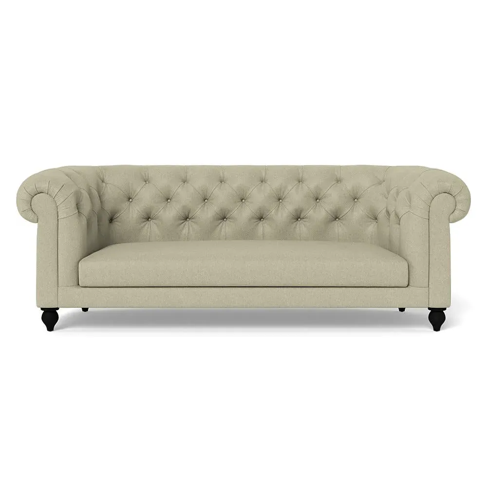 3-Seater Sofa - Cream, Cotton image