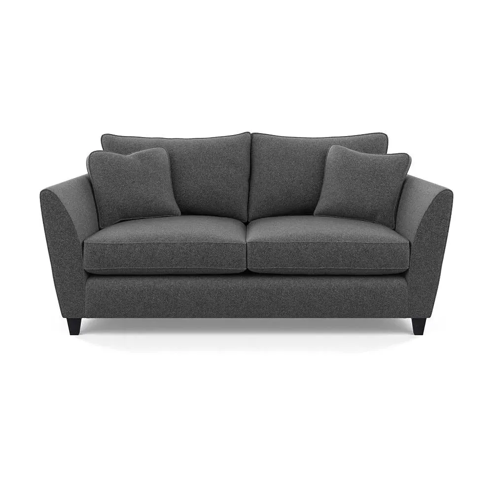 3-Seater Sofa - Grey, Melton Wool image