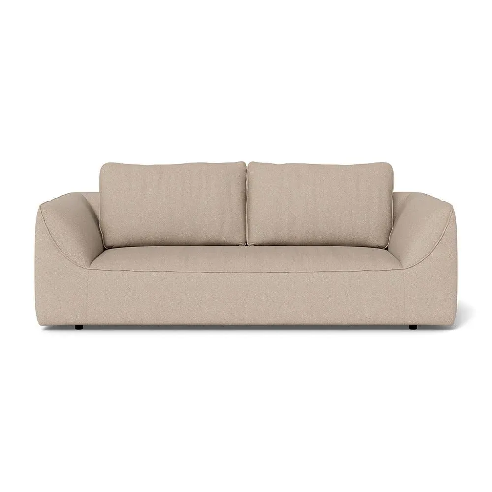 3-Seater Sofa - Natural, Boucle Tweed image