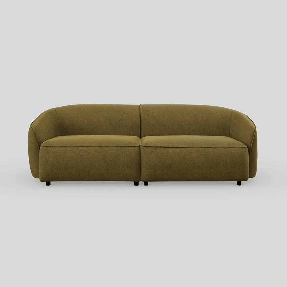 3-Seater Sofa - Peridot, Velvet
