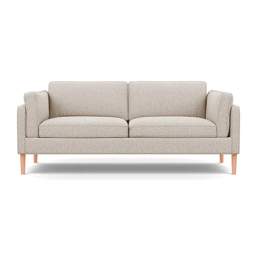3-Seater Sofa - Taupe, Loop Boucle