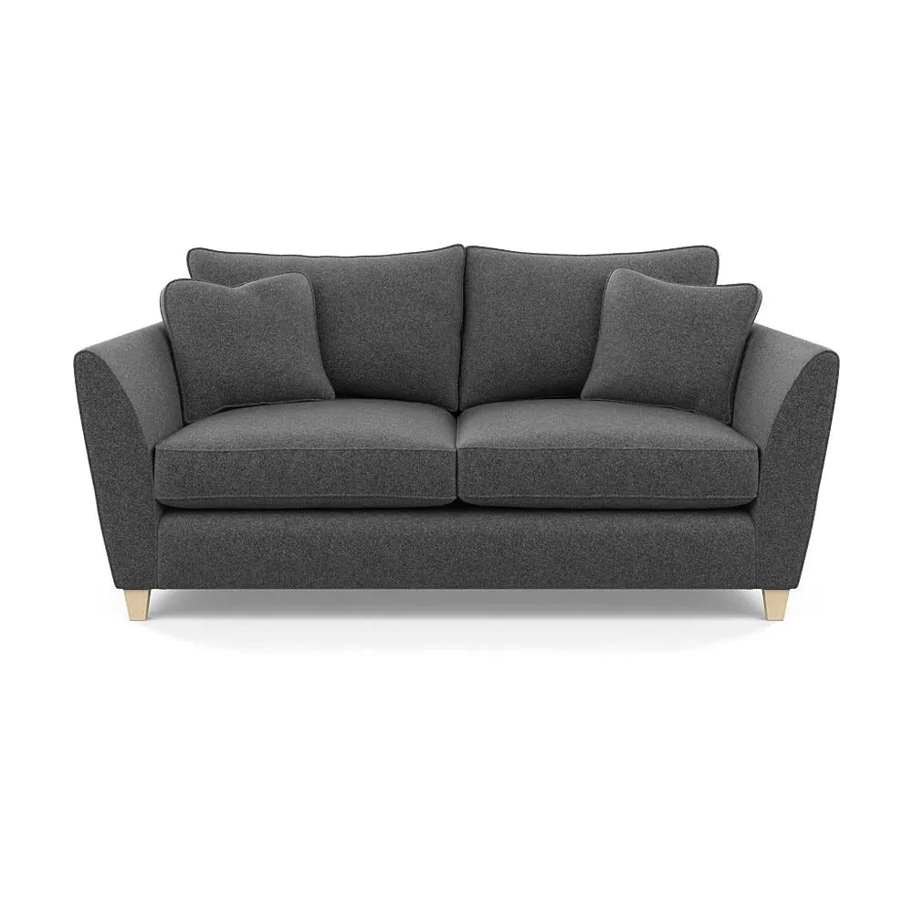 3-Seater Sofa Torino - Grey, Melton Wool image