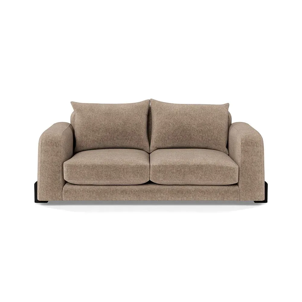 3-Seater Sofa with Beech Feet - Natural, Boucle