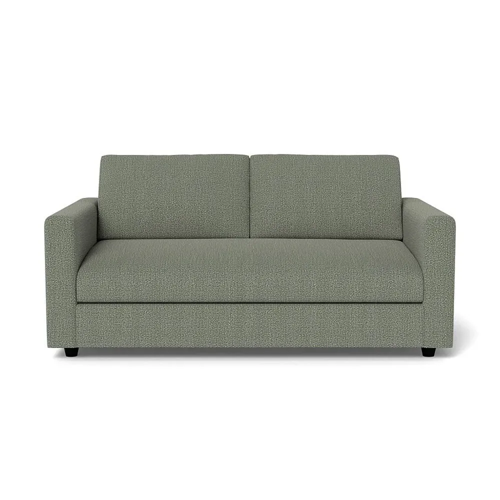 3-Seater Sofa with Deep Cushions - Grey, Boucle image