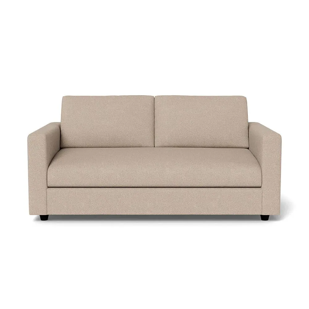 3-Seater Sofa with Deep Cushions - Natural, Boucle