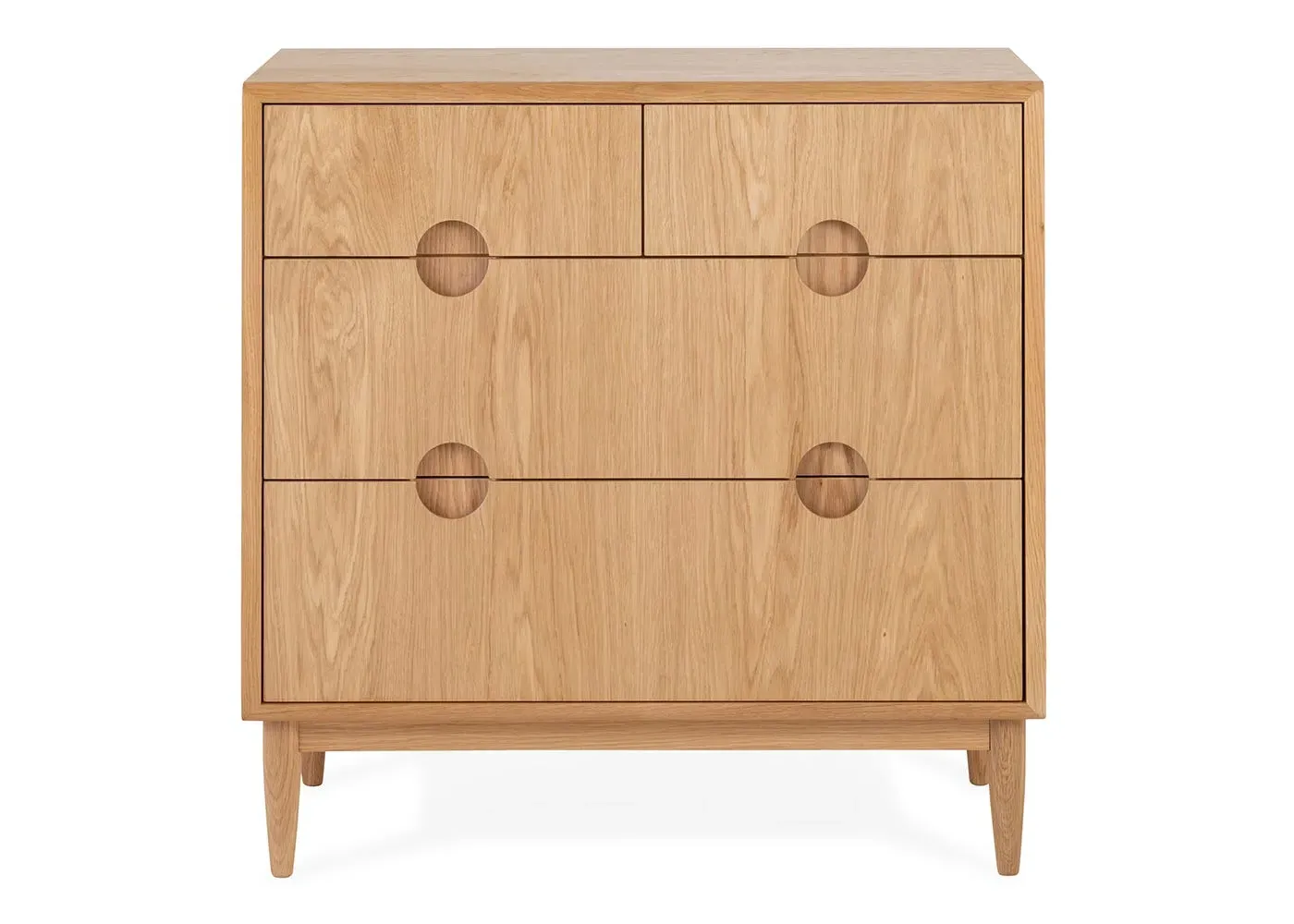 4-Drawer Chest - Oak Wood image