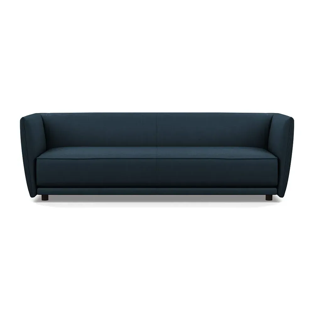 4-Seater Sofa - Blue, Cotton image