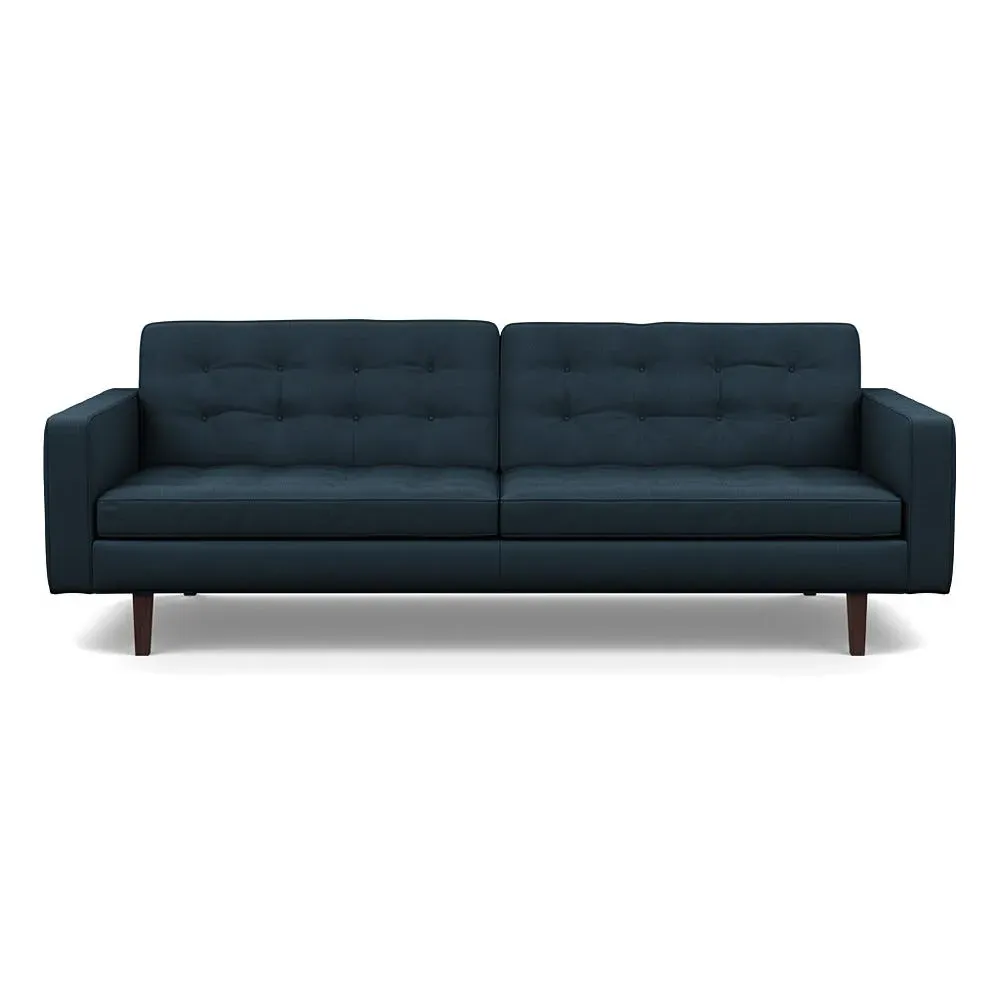 4-Seater Sofa - Blue, Cotton image