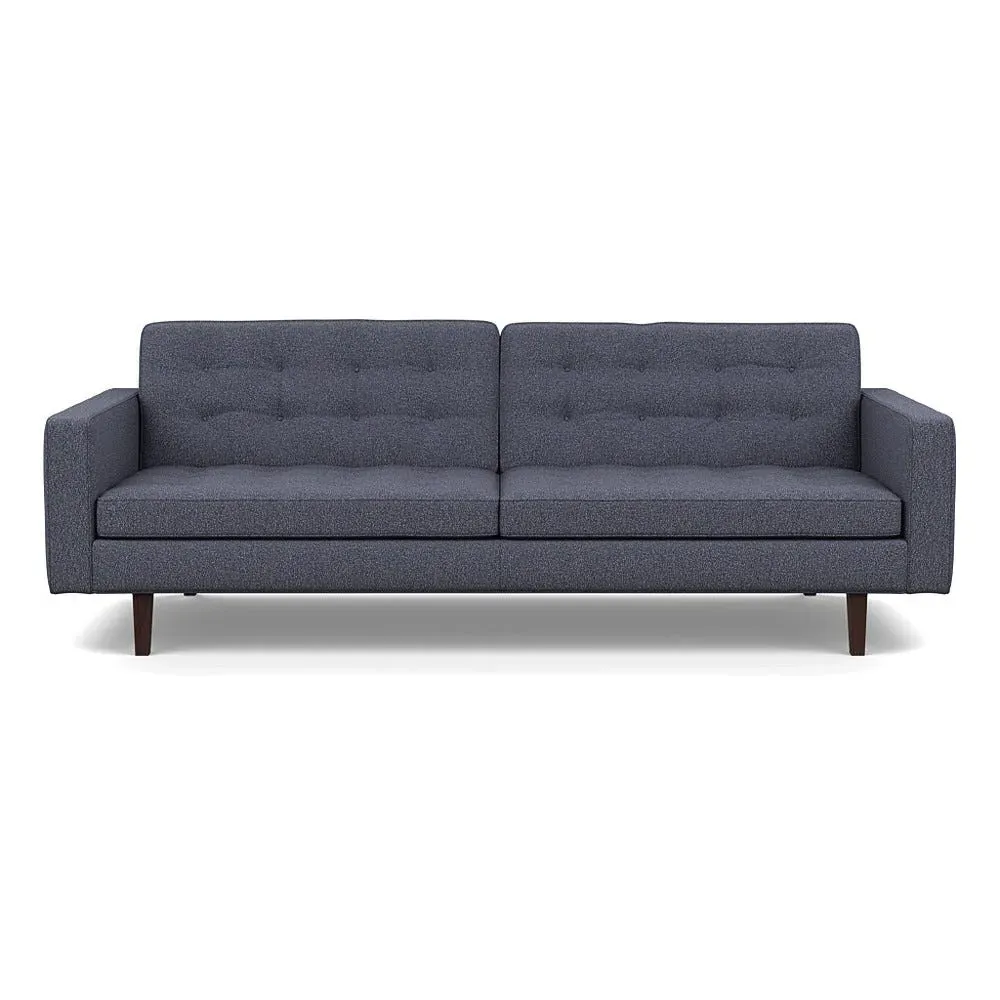 4-Seater Sofa Loop Design - Navy, Boucle image
