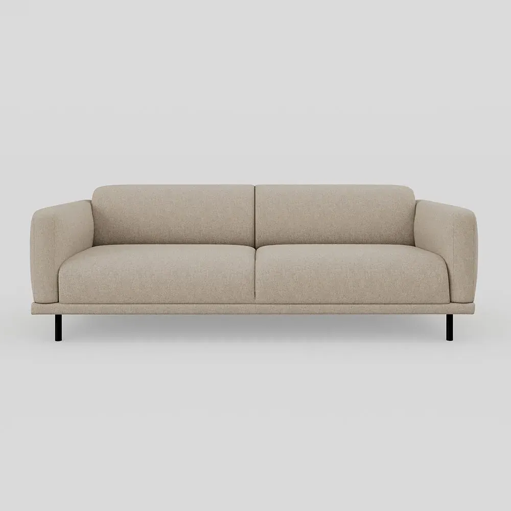 4-Seater Sofa - Natural, Broadweave