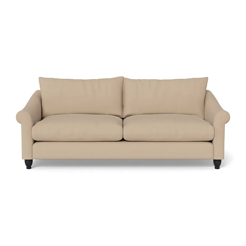 4-Seater Sofa - Natural, Linen-Cotton
