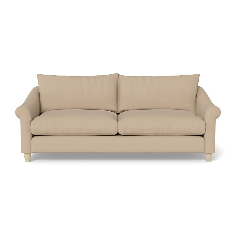 4-Seater Sofa - Natural, Linen-Cotton