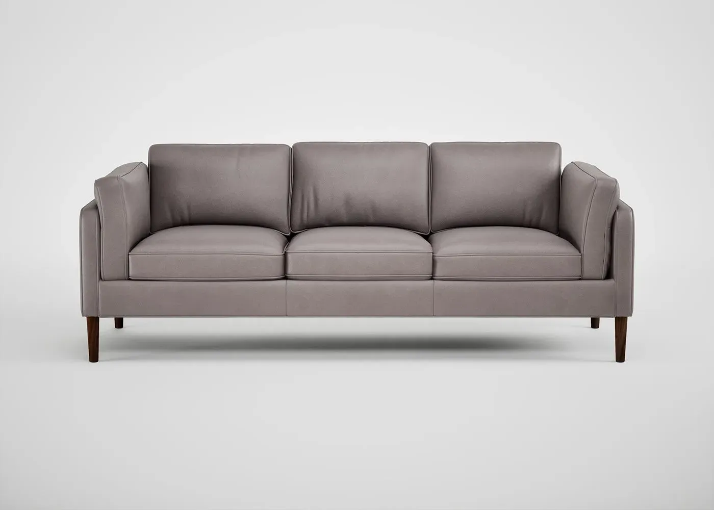 4-Seater Sofa - Rust, Velvet