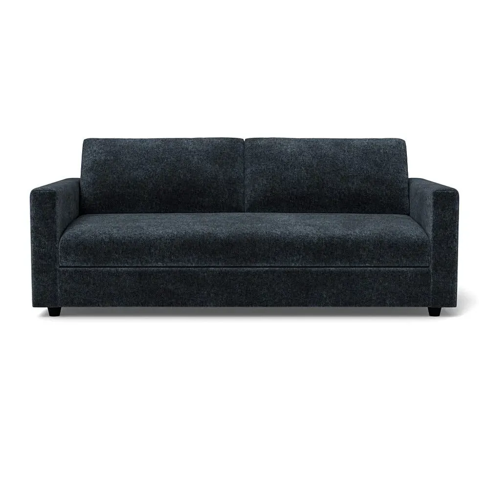 4-Seater Sofa with Deep Seat - Blue, Boucle