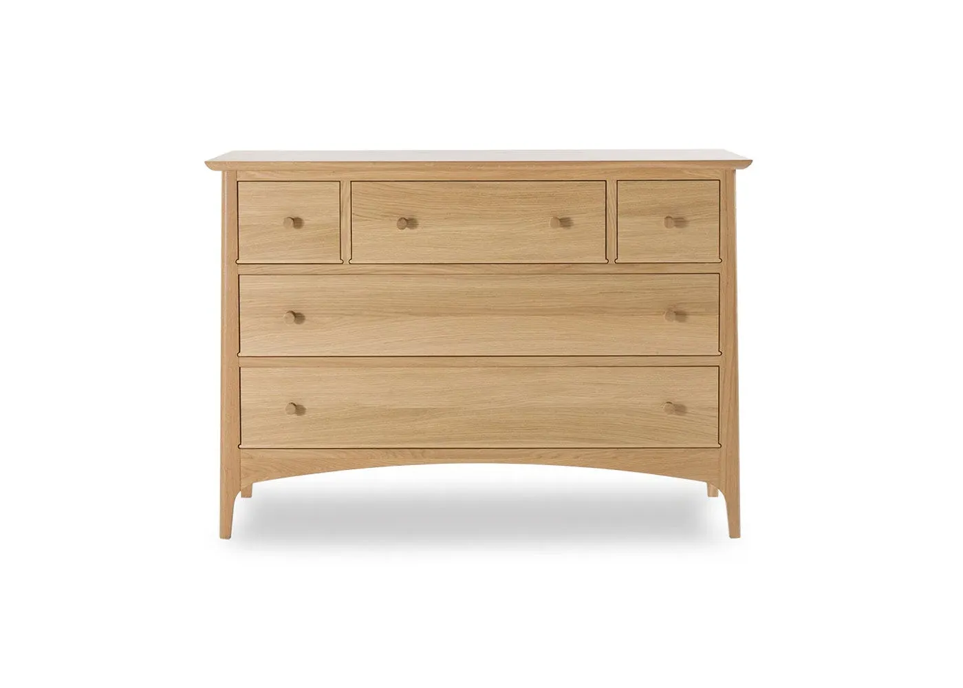 5-Drawer Chest - Light Wood, Oak image