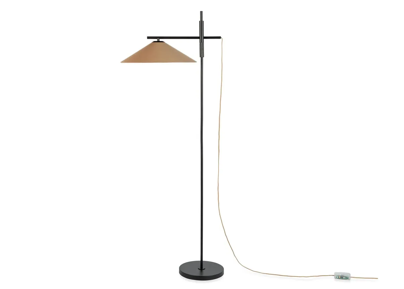 Adjustable Floor Lamp - Black, Metal image