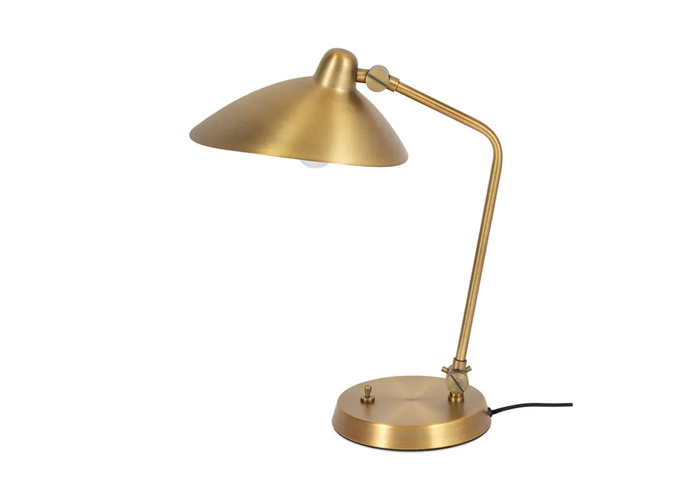 Adjustable Table Lamp - Brass, Steel