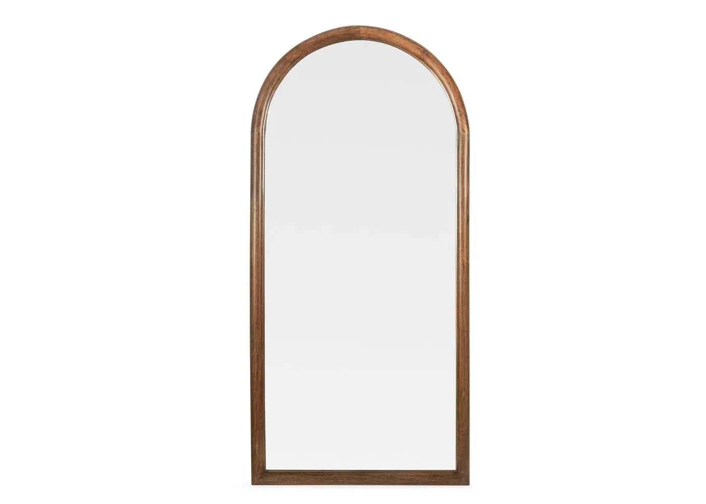 Arch Floor Mirror - Walnut Finish image