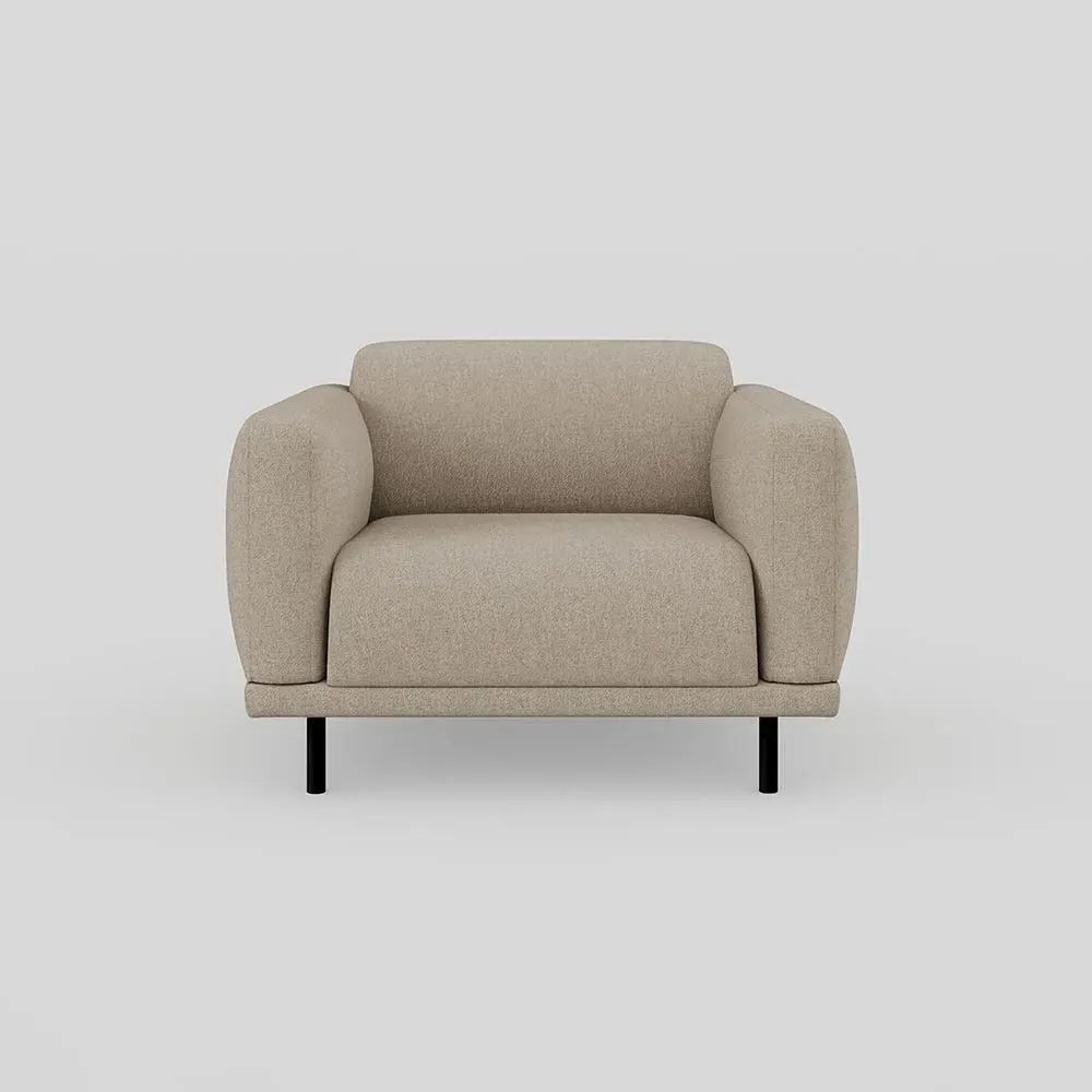 Armchair Broadweave - Natural, Fabric