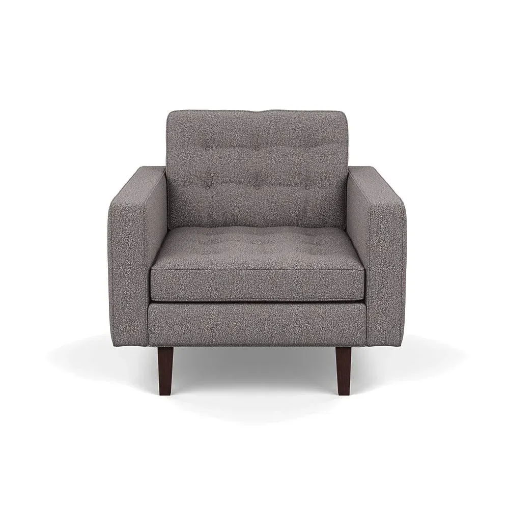 Armchair Loop Design - Grey, Boucle image