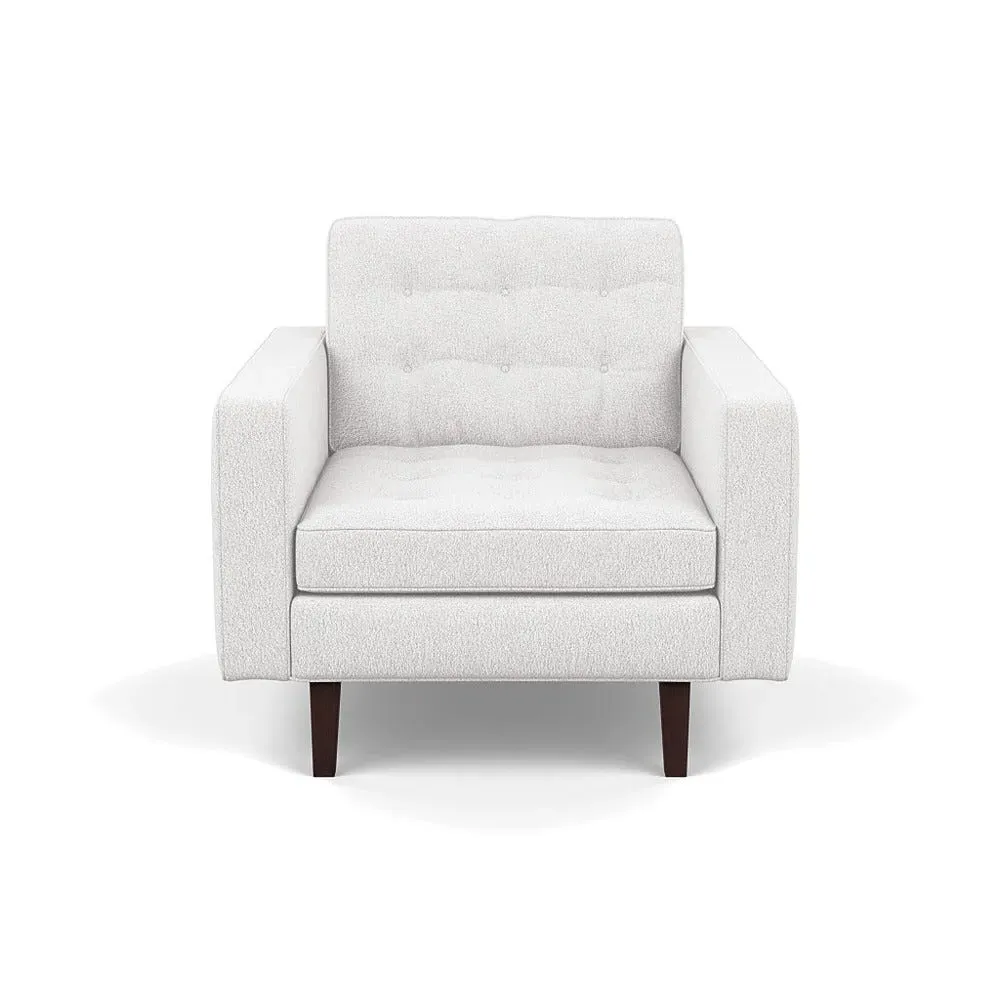 Armchair Loop Design - White, Boucle image
