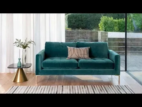 Armchair with Black Legs - Brown, Velvet