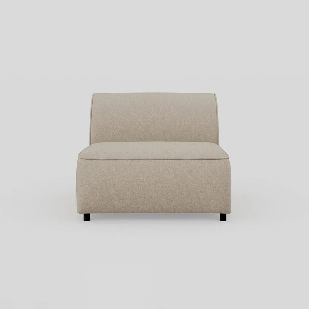 Armless Insert Module - Natural, Broadweave