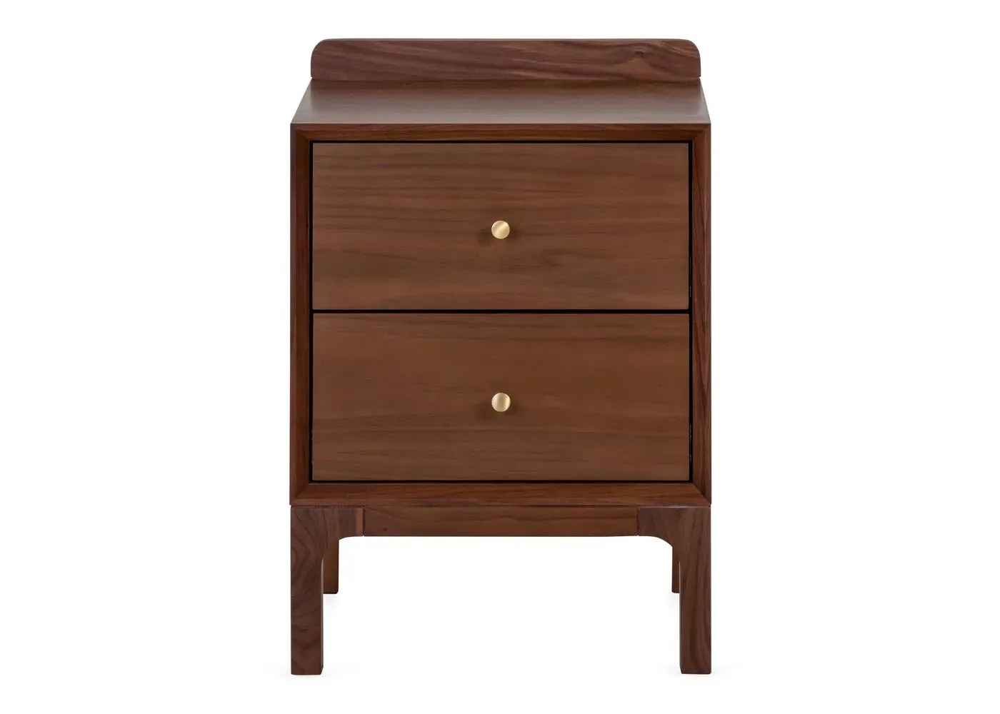 Bedside Table - Dark Wood, Walnut image