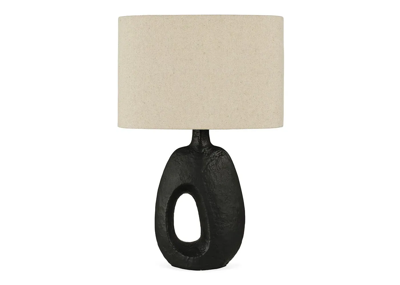 Ceramic Table Lamp - Black, Ceramic image