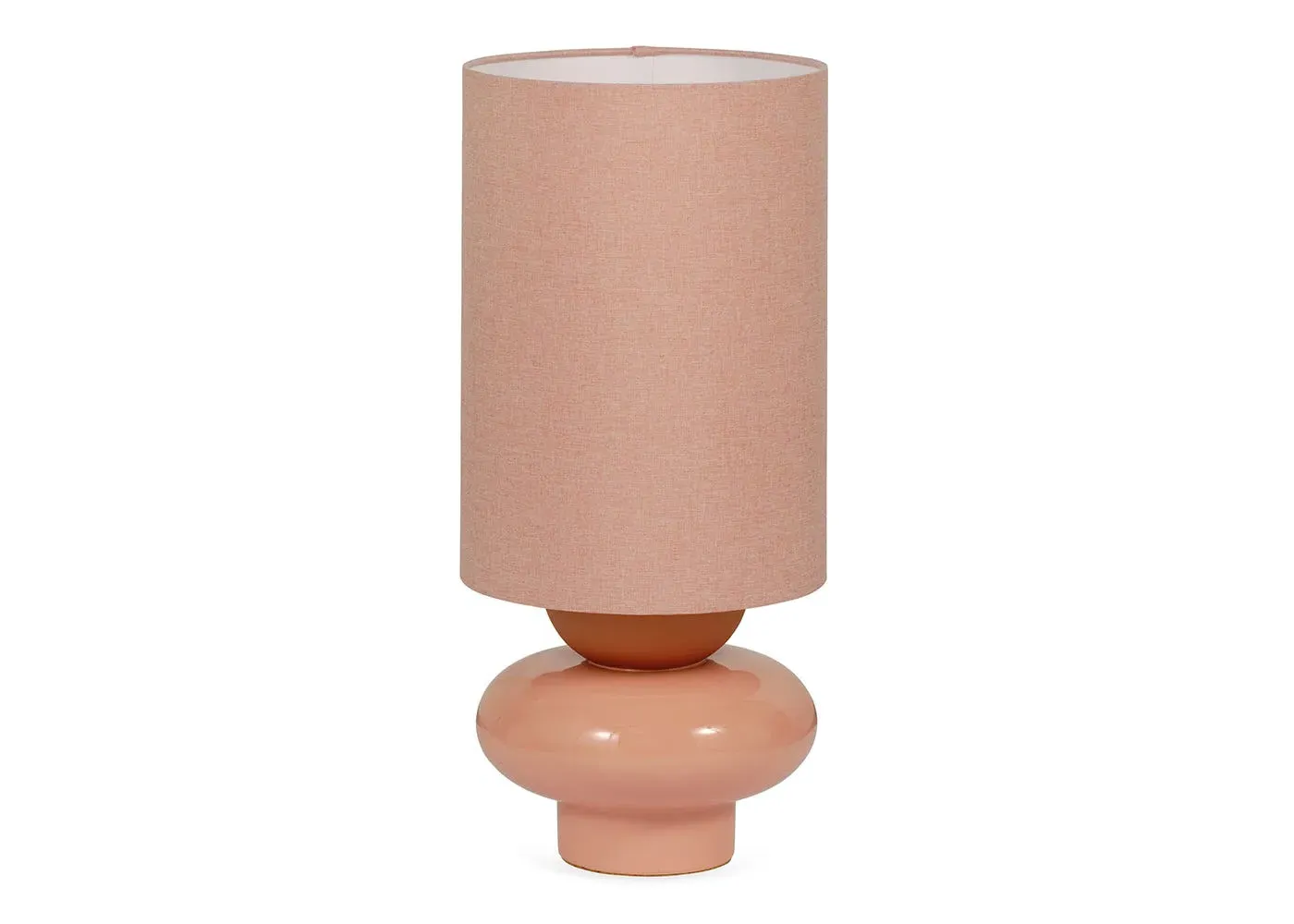 Ceramic Table Lamp - Pink image