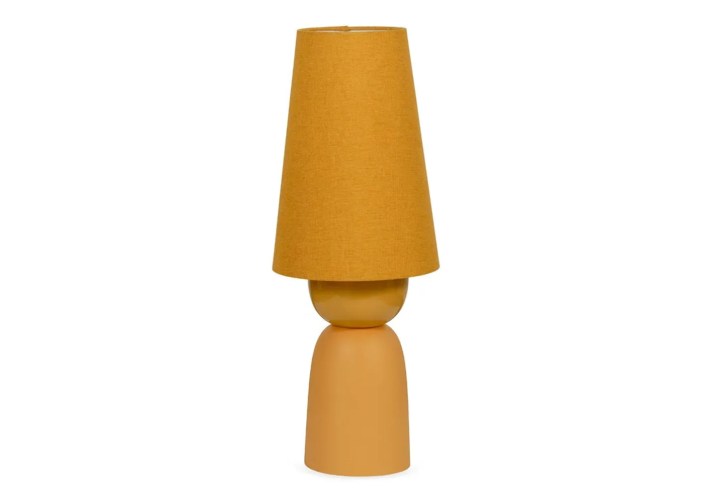 Ceramic Table Lamp - Yellow image