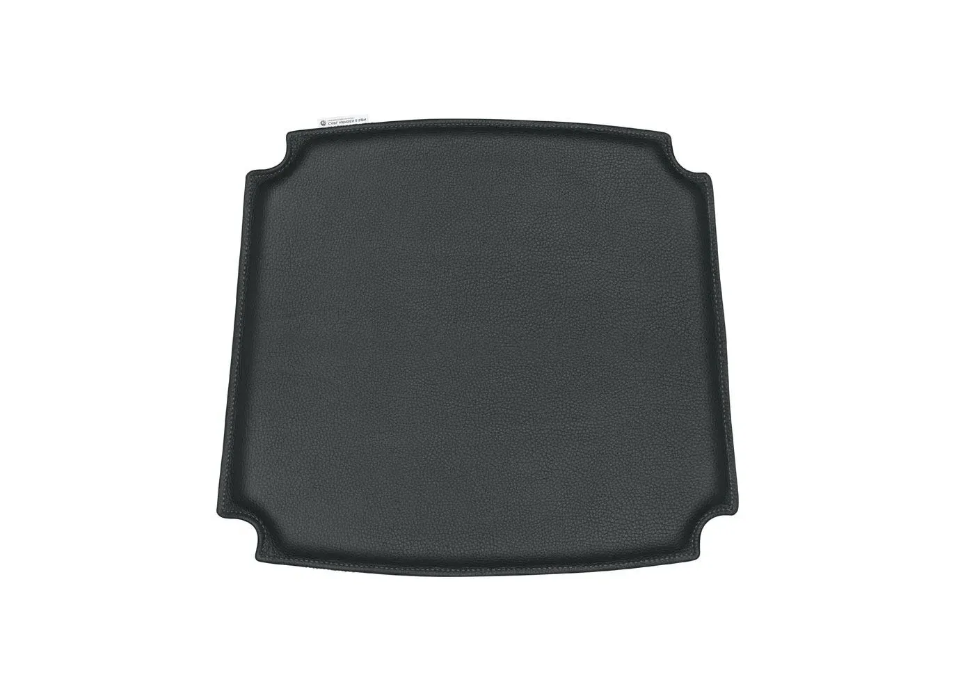 Chair Cushion - Black, Leather image