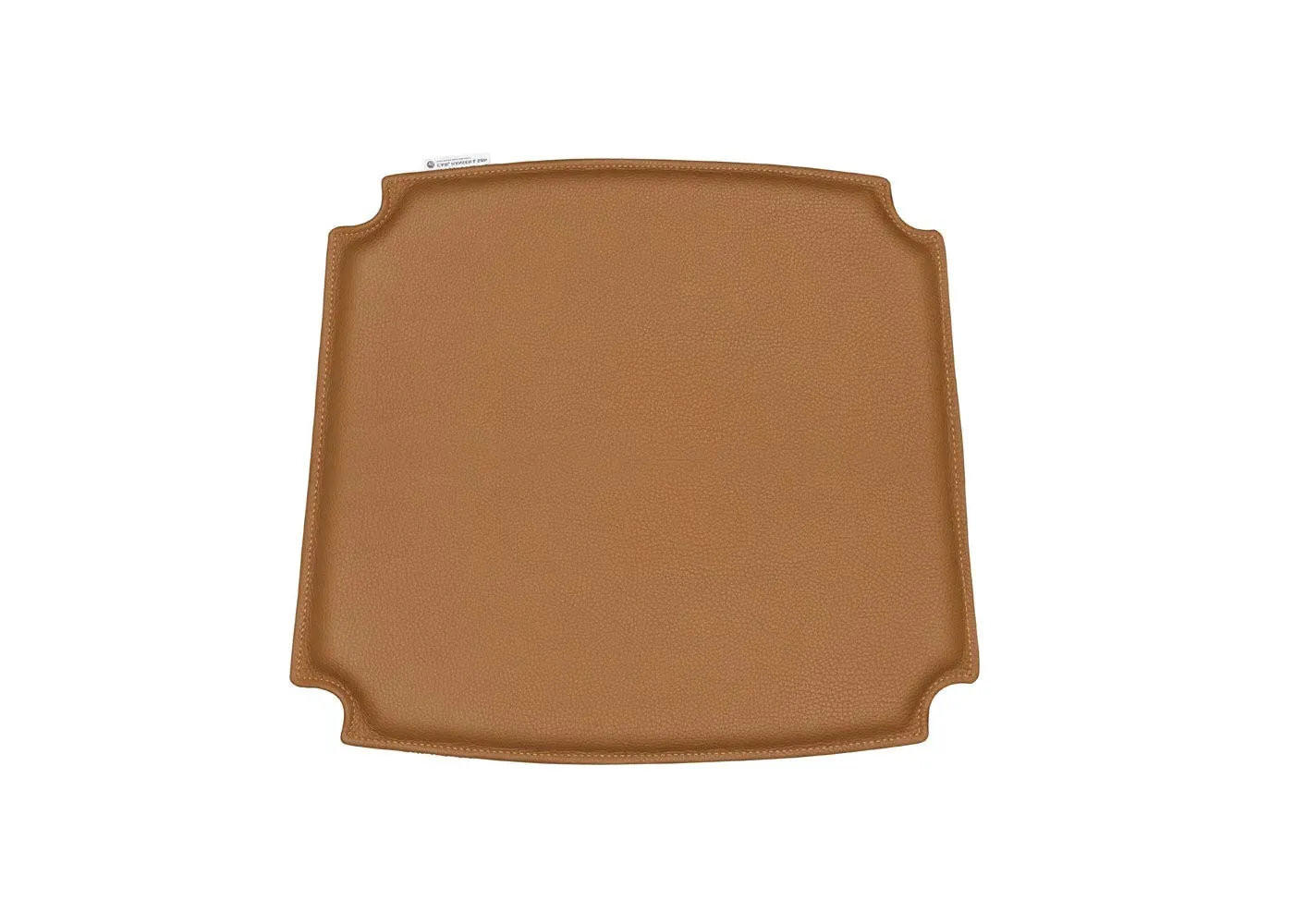 Chair Cushion - Golden Brown, Leather