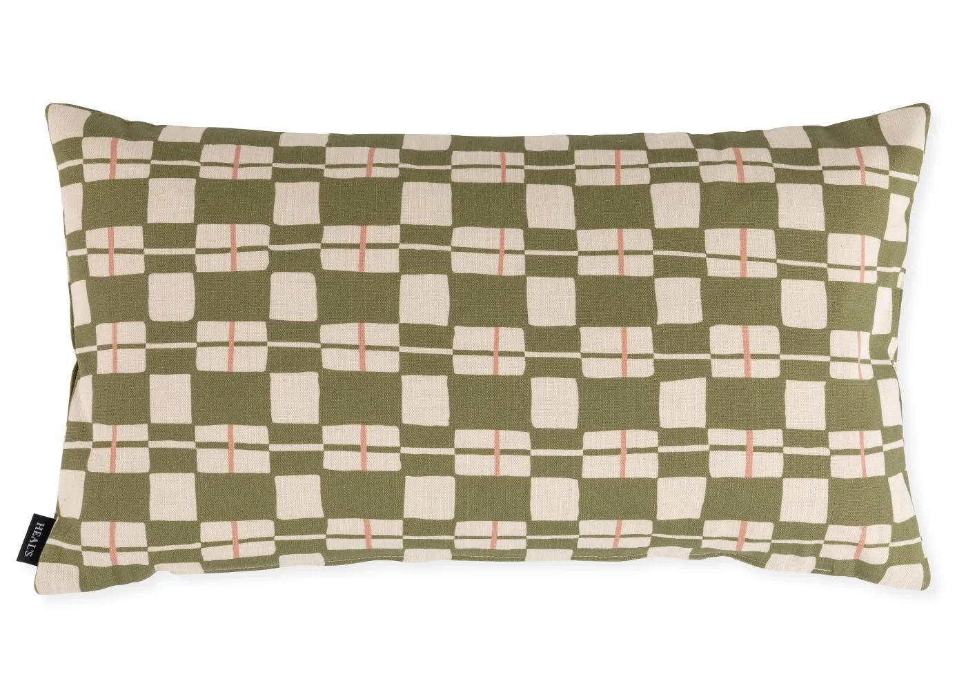Check Cushion - Green image