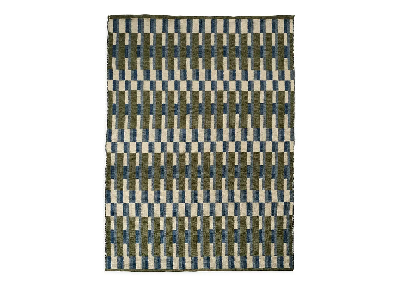 Compact Offset Rug - Multi image