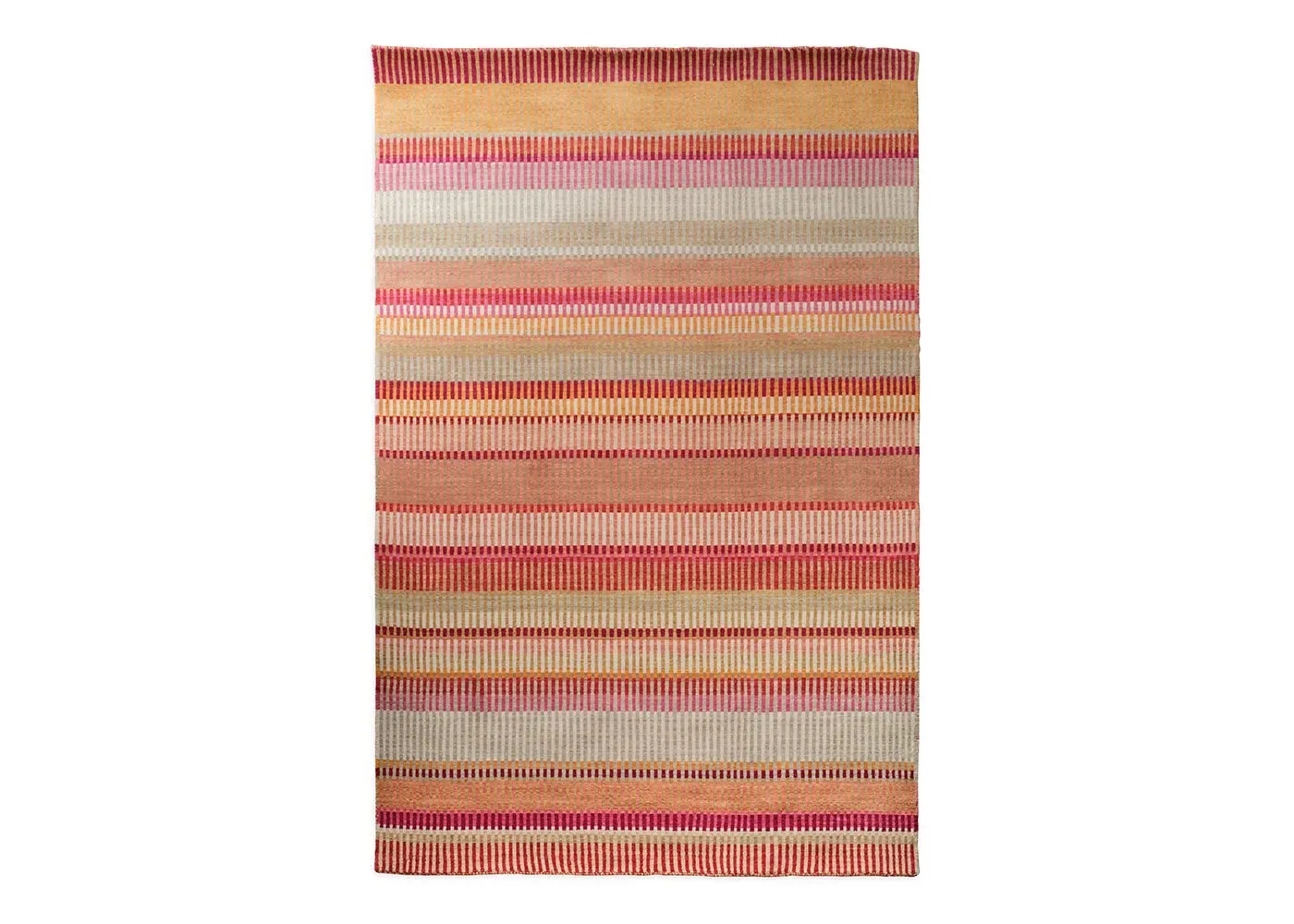Compact Striped Rug - Multi image