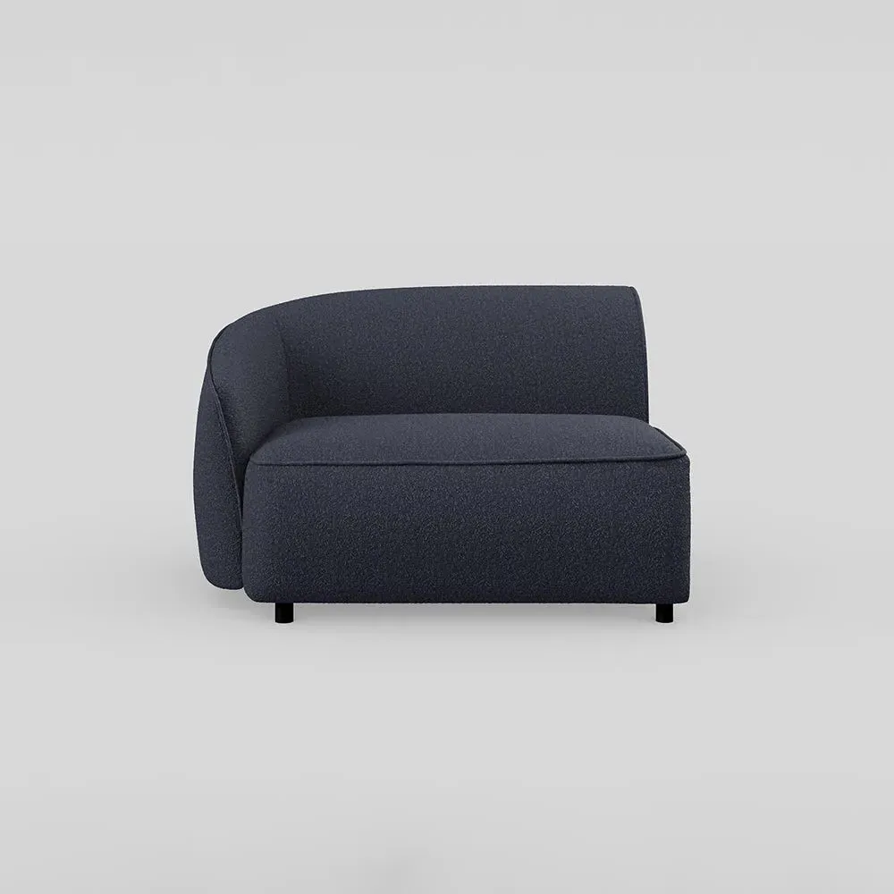 Corner Sofa Module RHF - Blue, Boucle image