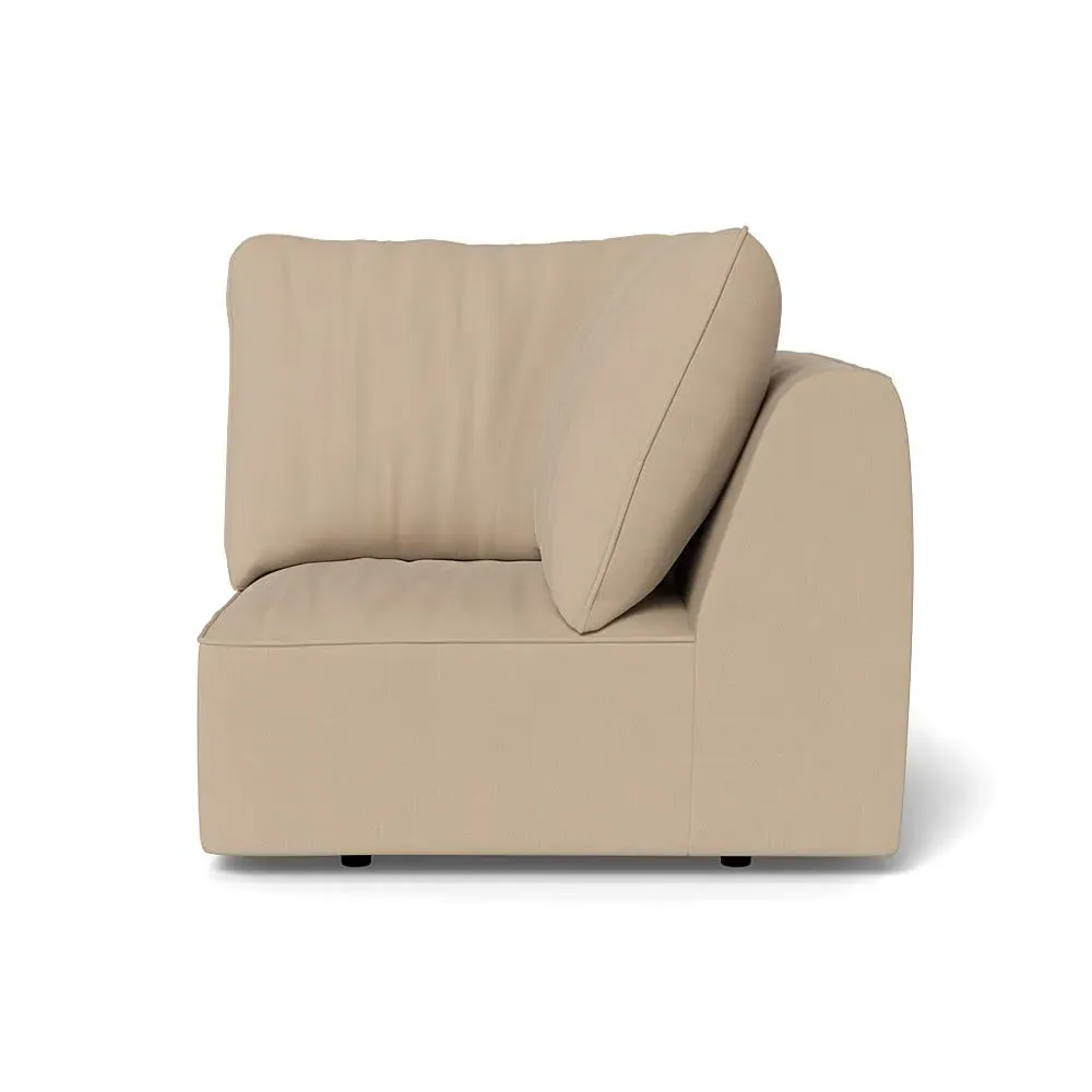 Corner Sofa Unit - Natural, Linen-Cotton