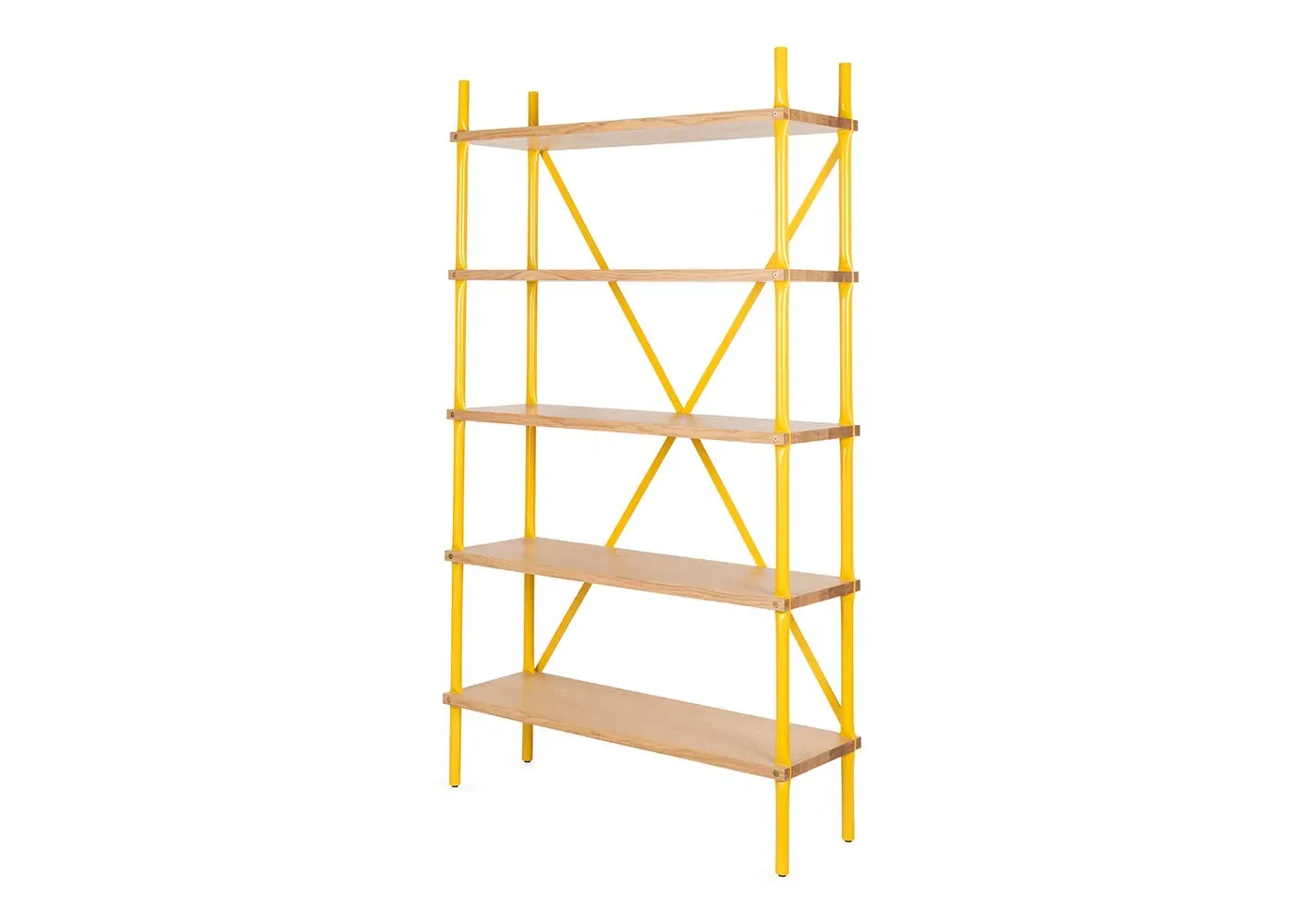 Crushed Shelving Unit - Yellow image