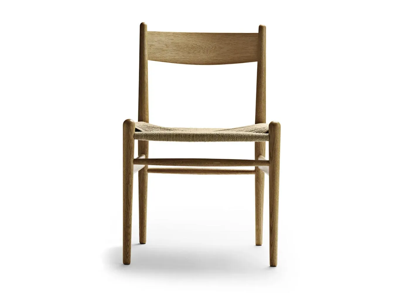 Dining Chair with Cord Seat - Natural, Oak