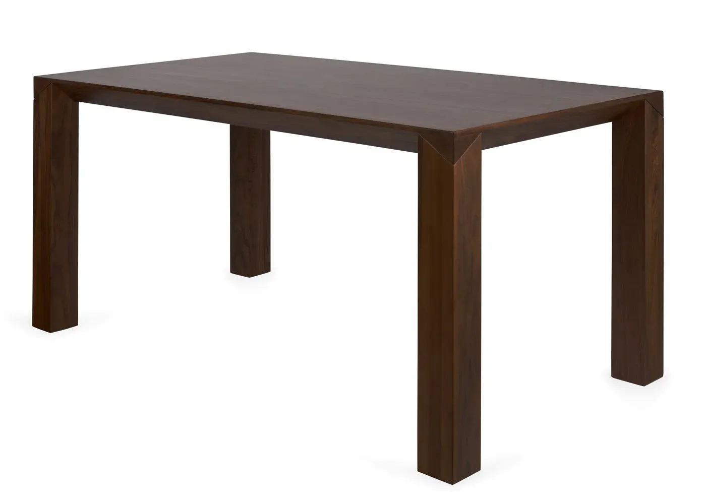 Dining Table - Dark Wood, Walnut image