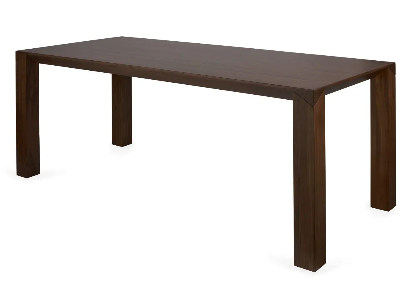 Dining Table - Dark Wood, Walnut