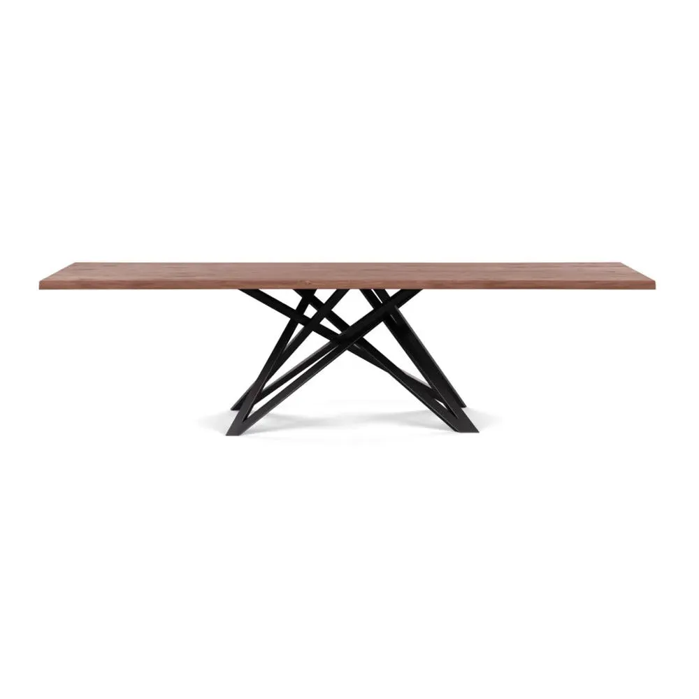 Dining Table Natural Edge - Oiled Walnut