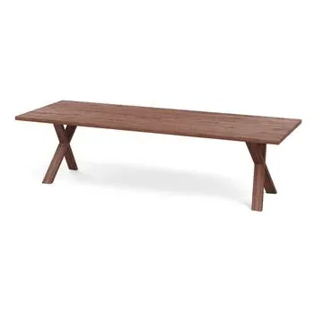 Dining Table Straight Edge - Walnut