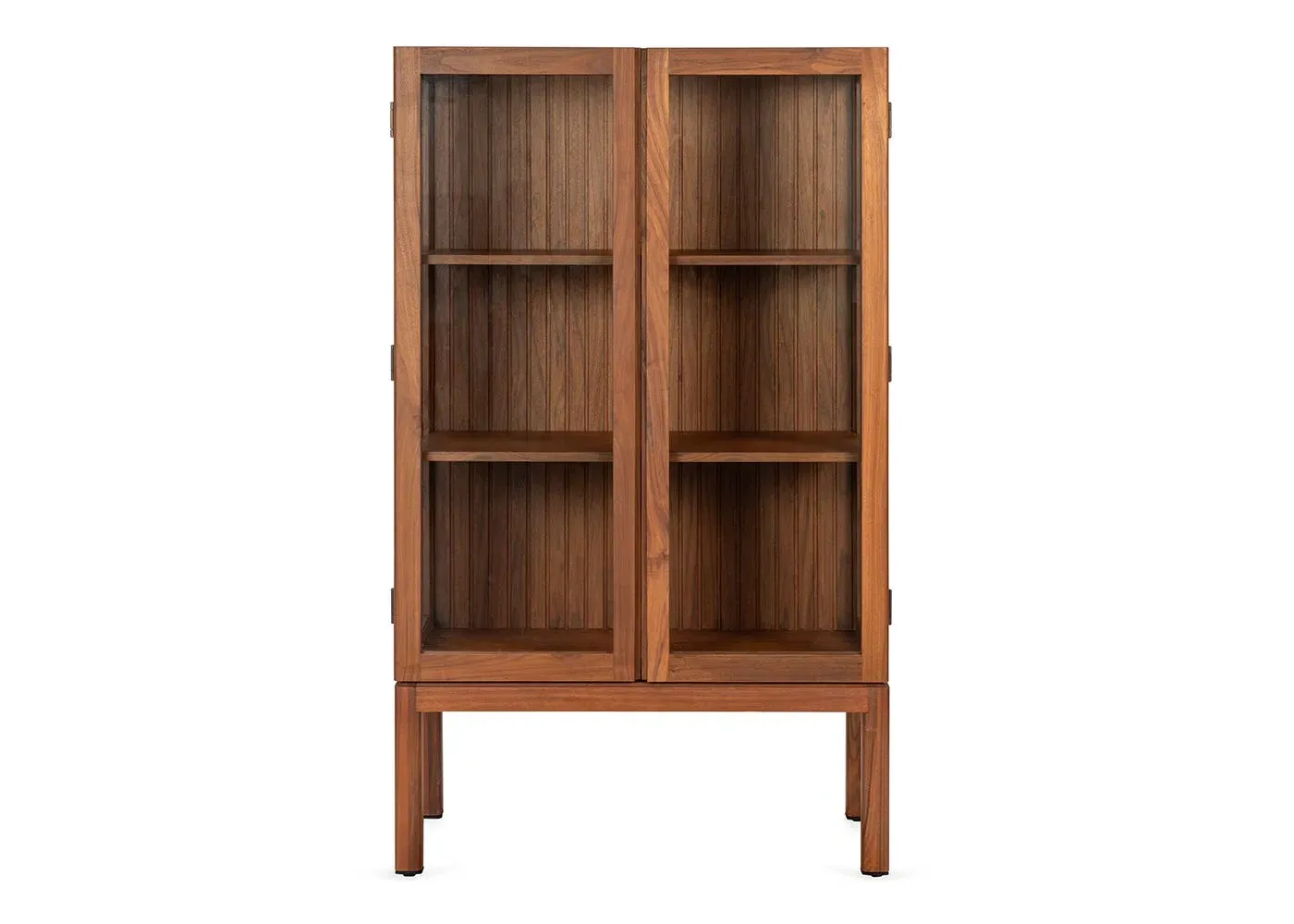 Display Cabinet - Dark Wood, Walnut image