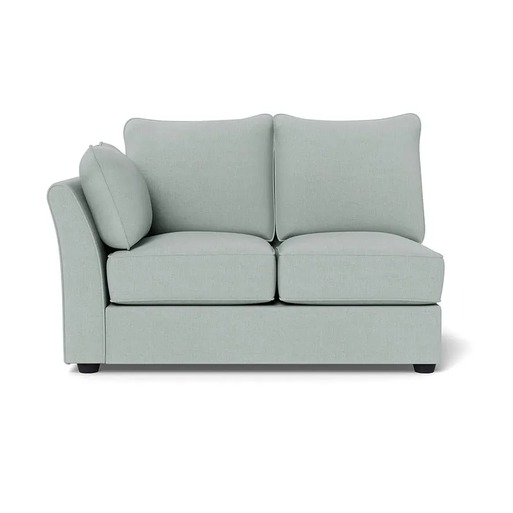 Double Corner Unit RHF - Oat, Brushed Cotton